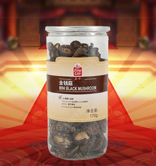 荟食(FINE LIFE)金錢(qián)菇産自浙江麗(lì)水(shuǐ)170g每袋，精選優質金錢(qián)菇，經先進工藝加工而成，其味清香可(kě)口，質地細膩，是一種風味獨特的食用菌。将本品用清水(shuǐ)洗淨浸泡後，可(kě)直接與肉絲爆炒、排骨煲湯，或作(zuò)為(wèi)佐料，葷素皆宜本産品采用的是袋裝的包裝方式，包裝較輕，讓您攜帶起來(lái)更加的方便自如。