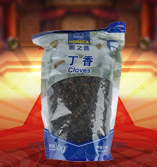 廚之選(HORECA SELECT)丁香産自雲南昆明(míng)400g每袋，本産品選用的是上(shàng)等的香葉為(wèi)原料精心制(zhì)作(zuò)而成，品質天然，口味純正，保證優質的質量。本産品采用的是塑料質地包裝，簡潔大(dà)方，食用簡單，是您廚房(fáng)的好幫手。本産品的葉片深綠色，呈橢圓形，富含濃郁的葉子香味，做(zuò)菜時(shí)放入，别具一番風味。