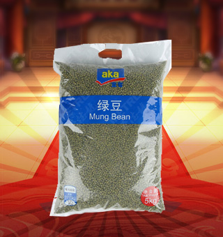 宜客(AKA)綠豆産自吉林白城5kg每袋，精選優質綠豆，粒粒飽滿，用清水(shuǐ)洗淨，與百合、蓮子等炖湯；與大(dà)米熬綠豆粥等。富含人(rén)體(tǐ)所需的多(duō)種維生(shēng)素、礦物質及微量元素，營養健康，深受廣大(dà)消費者的認可(kě)與喜愛(ài)。